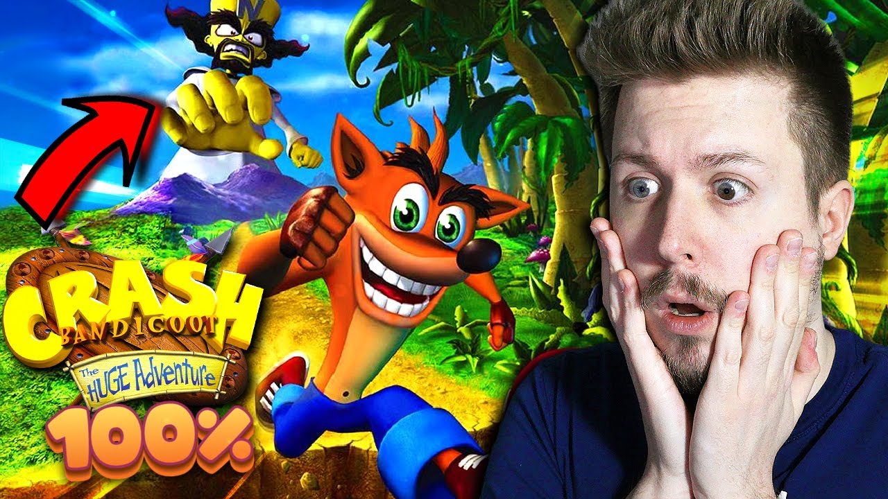 🔥 PRZECHODZĘ CAŁE *CRASH BANDICOOT: THE HUGE ADVENTURE* - CAŁA GRA na 100%!