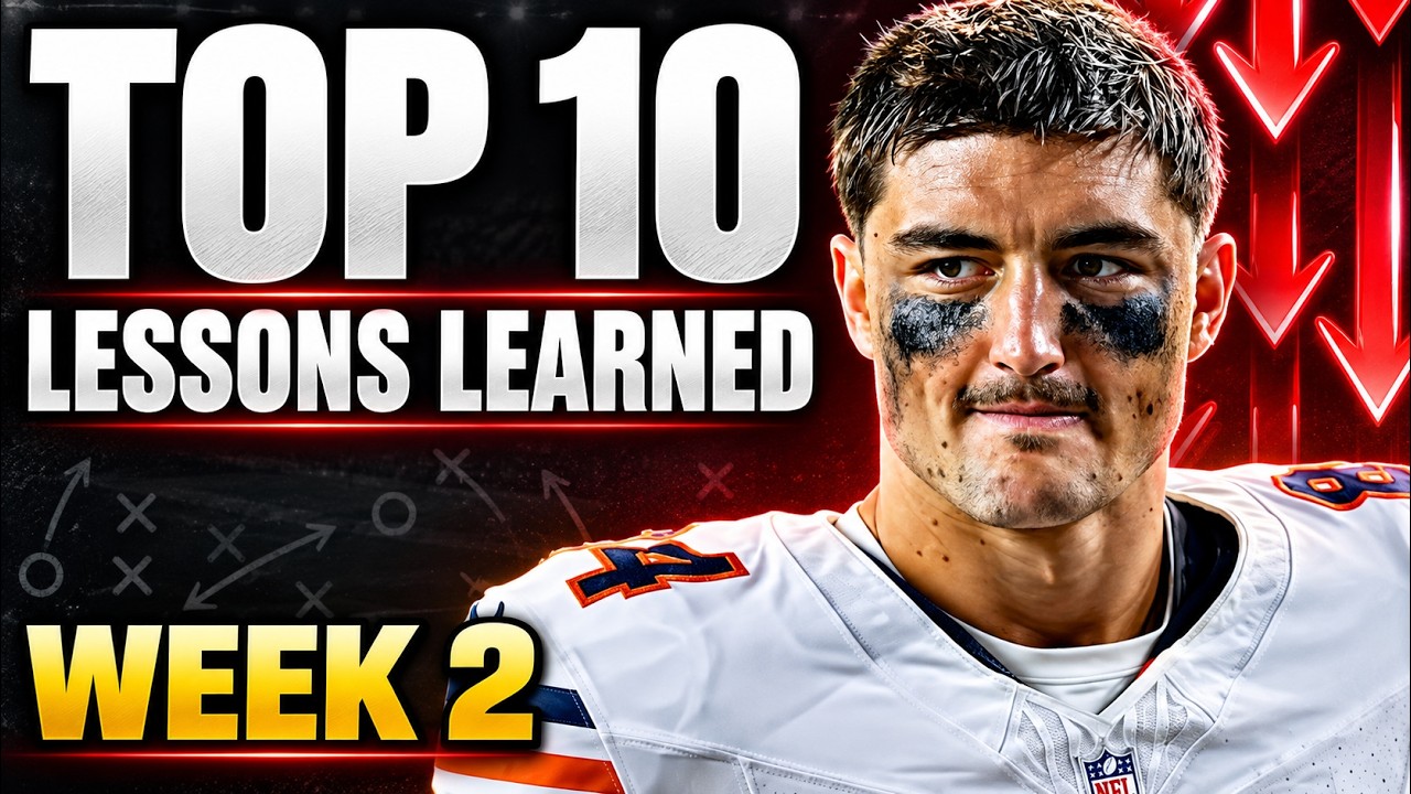 Fantasy Football Takeaways You Need to Know Before Week 2 (Rookie Report)