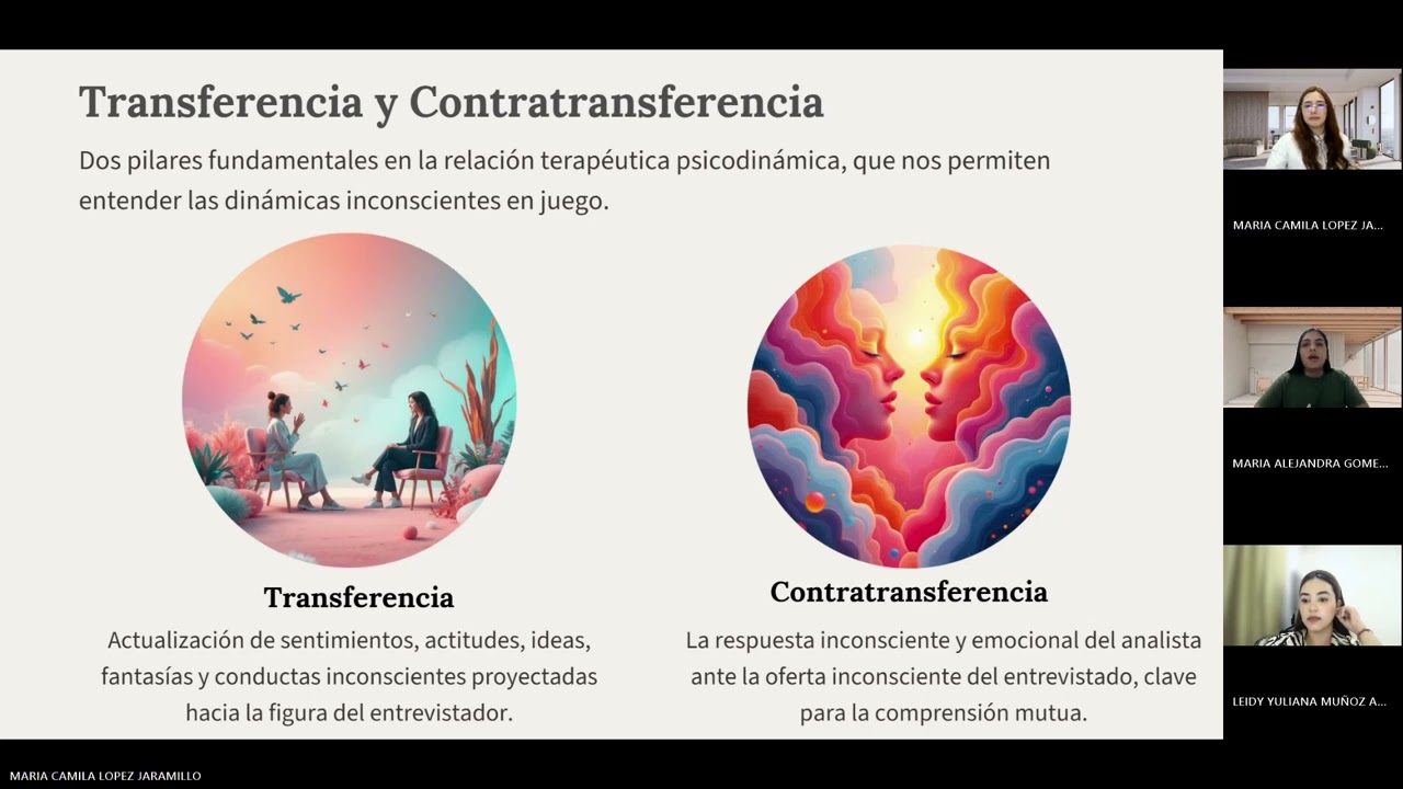 Modelo psicodinámico y entrevista de evaluación 