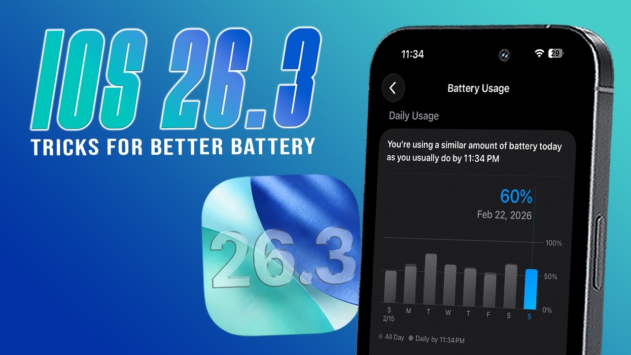 iOS 26.3 Battery Life TRICKS & Your Comments