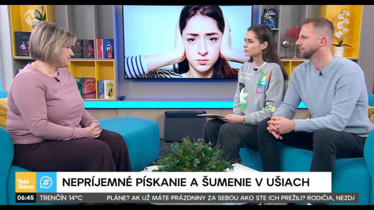 Tinnitus (pískanie v ušiach): Kedy je to vážne? | MUDr. Lucia Bujnová | Teleráno (TV Markíza)