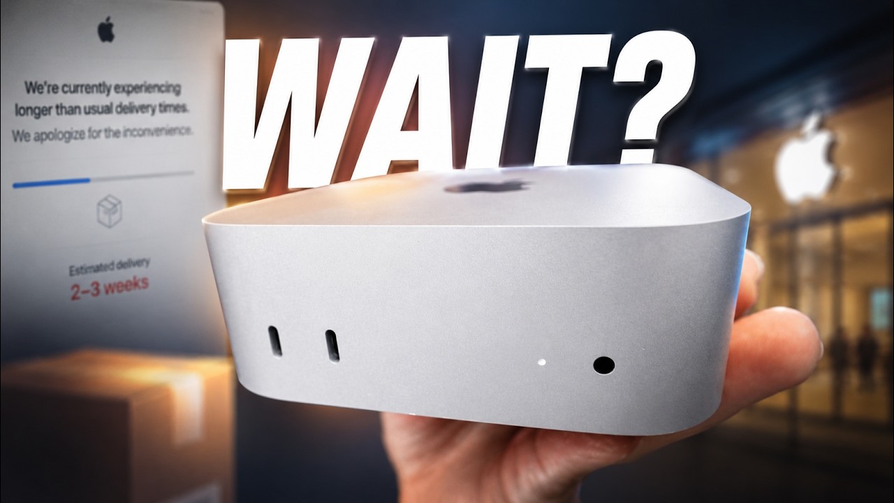 M5 Mac Mini: почему стоит подождать