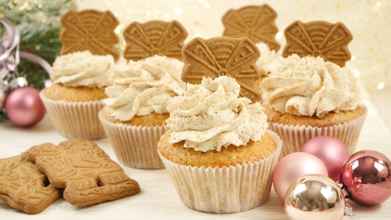Spekulatius Cupcakes - Winterliche Cupcakes zu Weihnachten