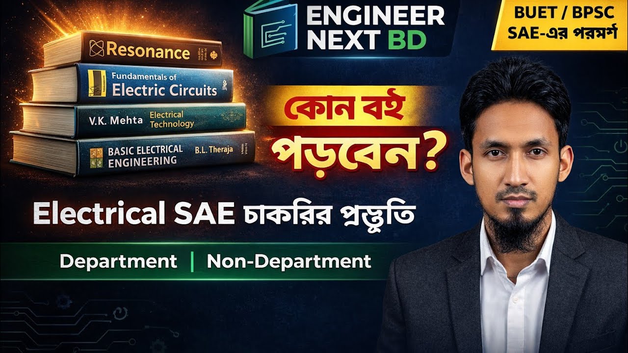 Which book should you read to prepare for Electrical SAE job? | Complete Book List |
