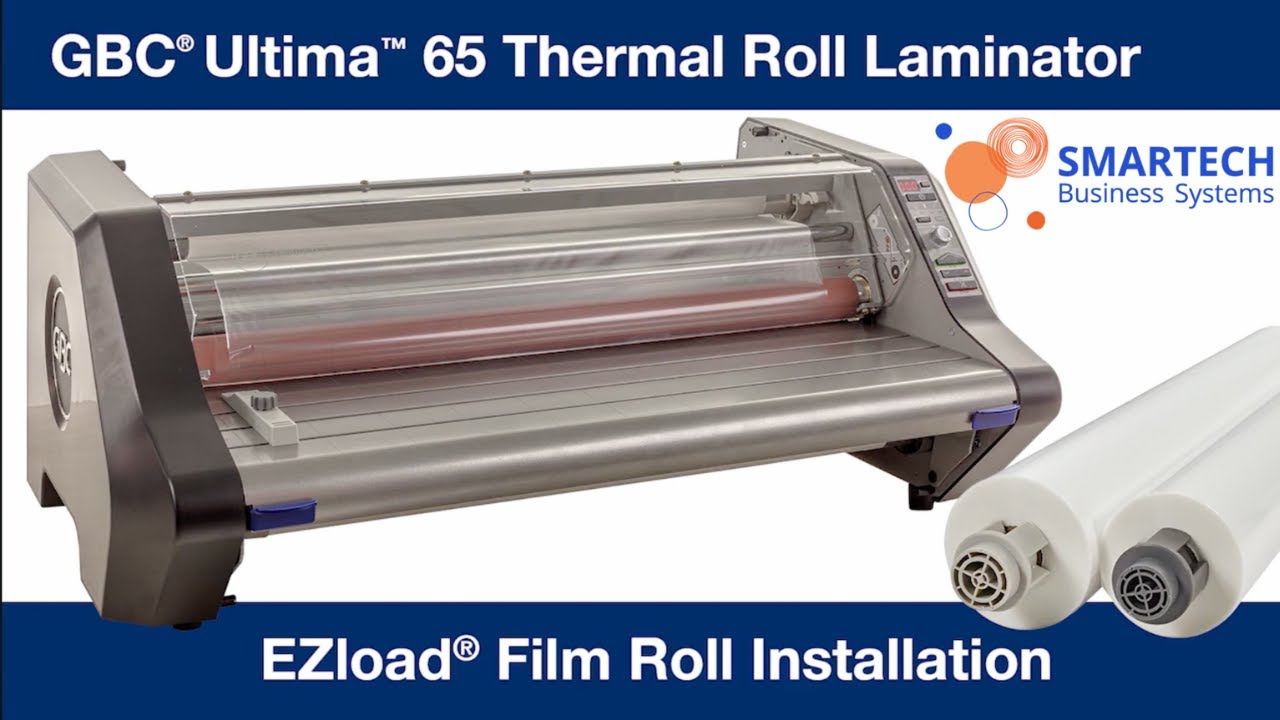 Loading EZload film on GBC Ultima 65 Laminator - SMARTECH