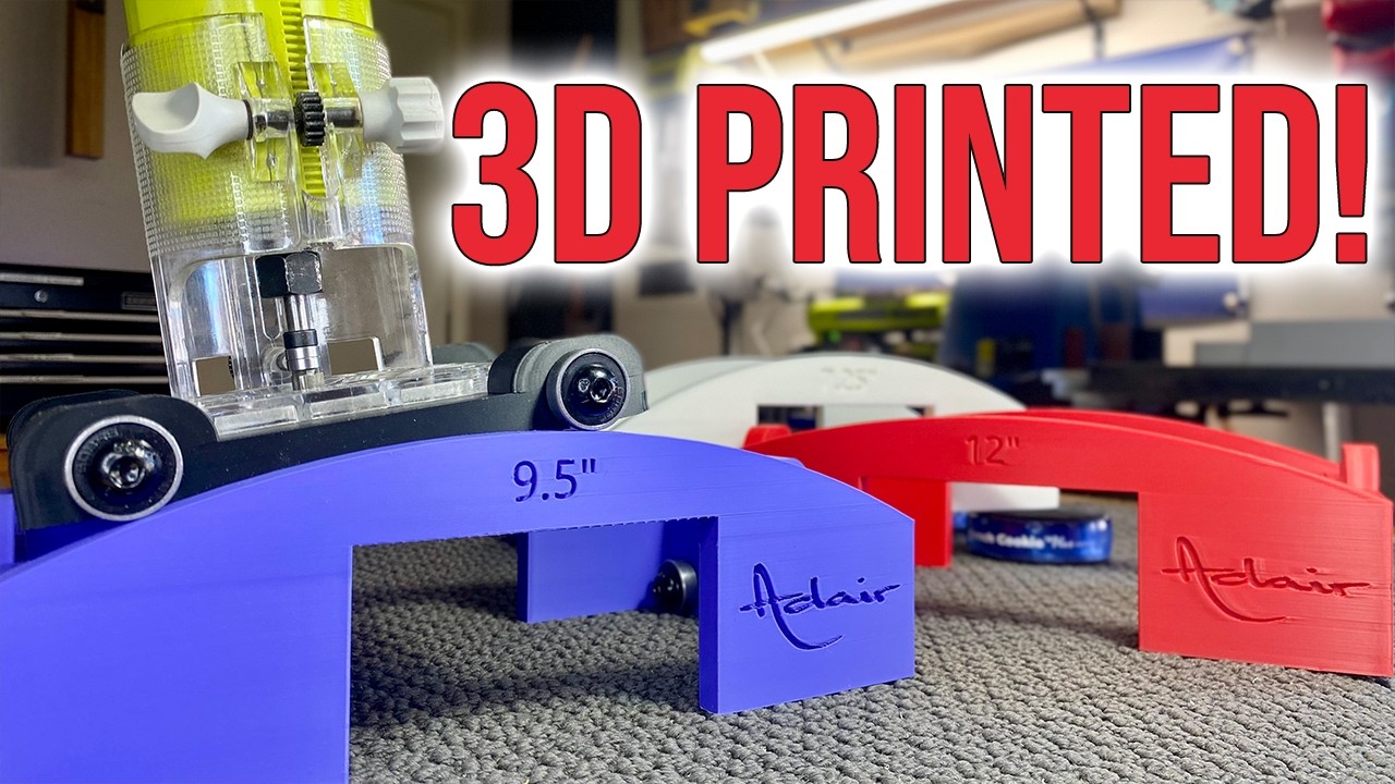 I 3D Printed a Guitar Fretboard Radius Jig!