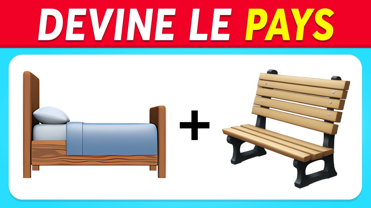 Devine le PAYS en ÉMOJIS | Quiz Émoji