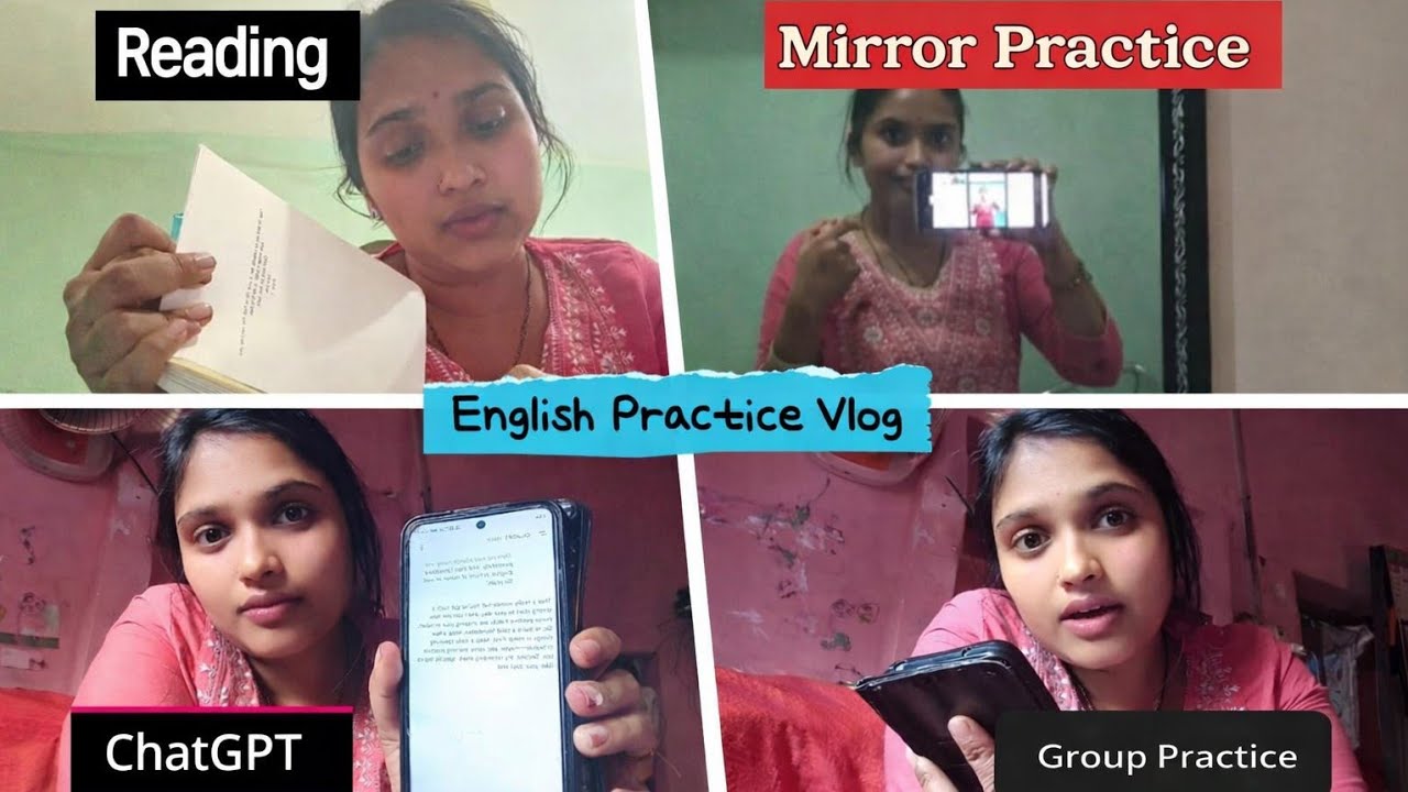 My Real English Speaking Practice Vlog l 60 Day English Speaking Challenge l Day 47