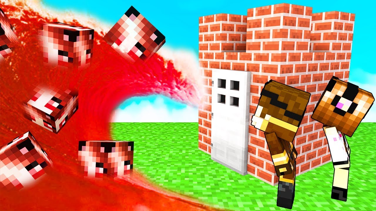 LO TSUNAMI dei LUCKYBLOCK DI ANNA CATTIVA su MINECRAFT!