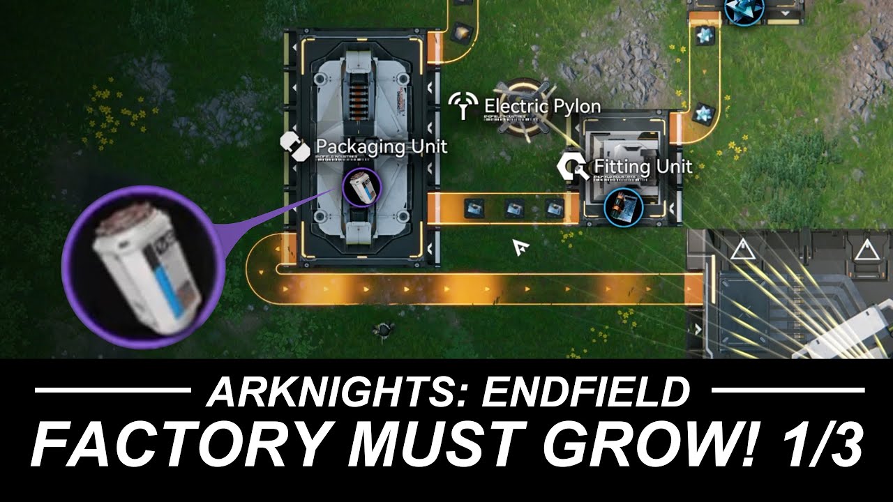 FACTORY MUST GROW! | Shredding to Packaging - Arknights: Endfield Beta Test
