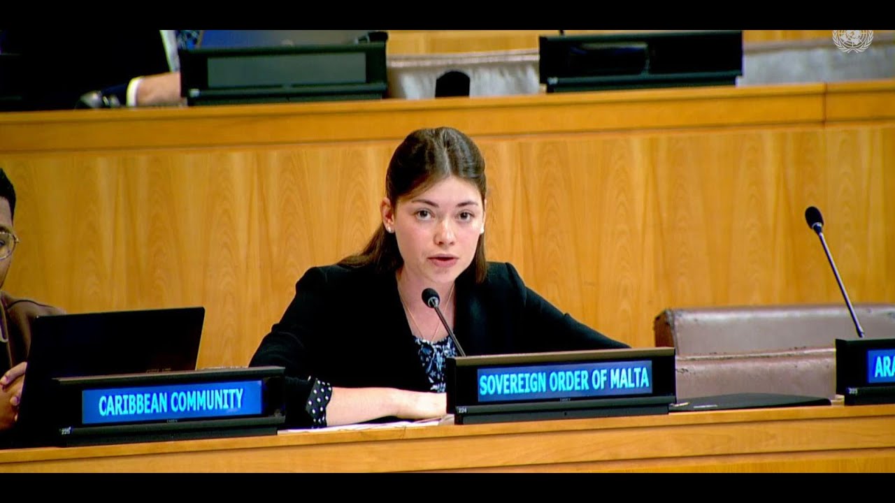 Solène Vielfaure Addresses the Third Committee on Freedom of Religion or Belief