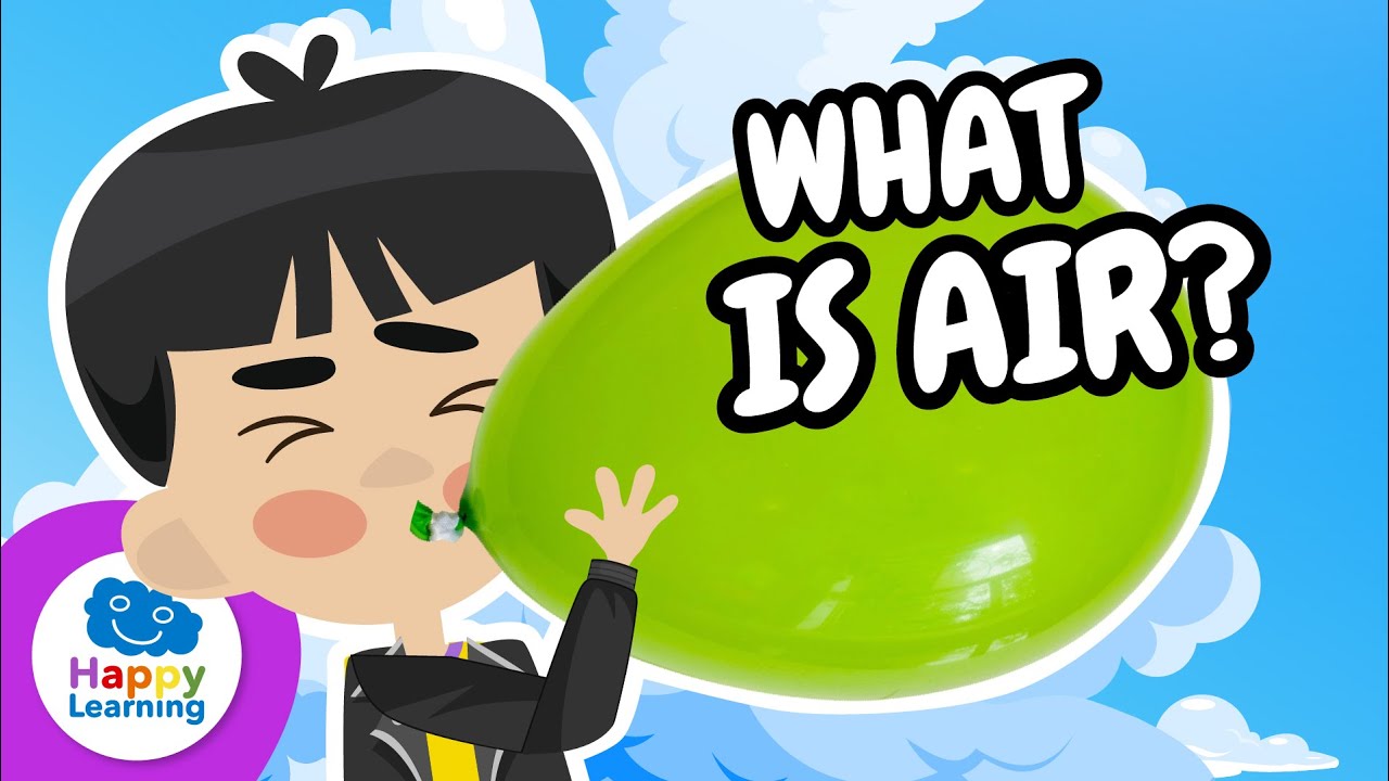 What is Air? | Educational Videos for Primary School Kids | @HappyLearningENG