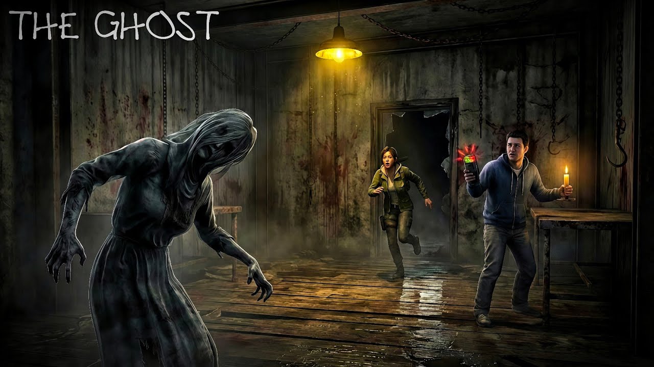 CAN I ESCAPE SLAUGHTER HOUSE? The Ghost Multiplayer Horror Gameplay Part -2
