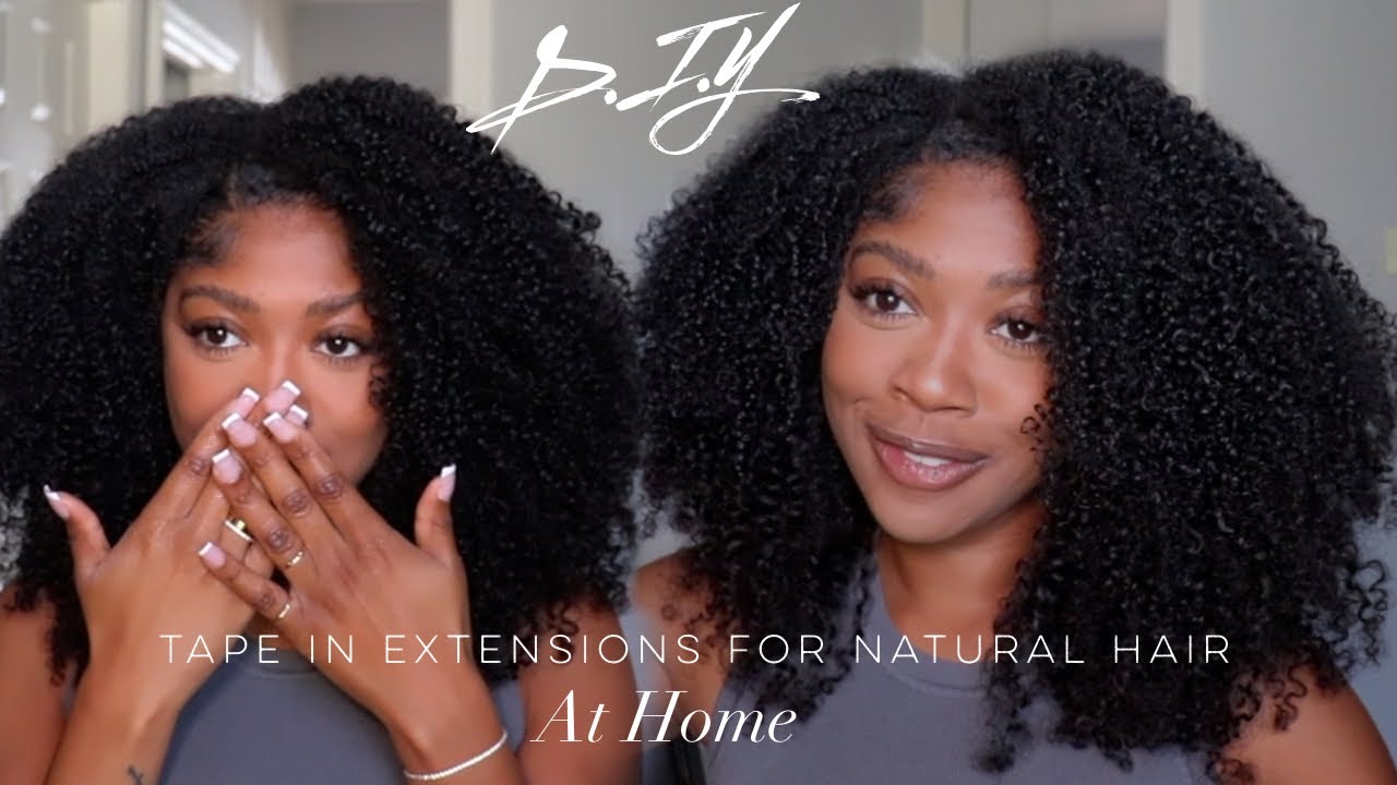 AT HOME TAPE IN EXTENSIONS W/ THIQUE HAIR| My tips + Do’s and Dont’s|••• Ft BETTERLENGTH HAIR