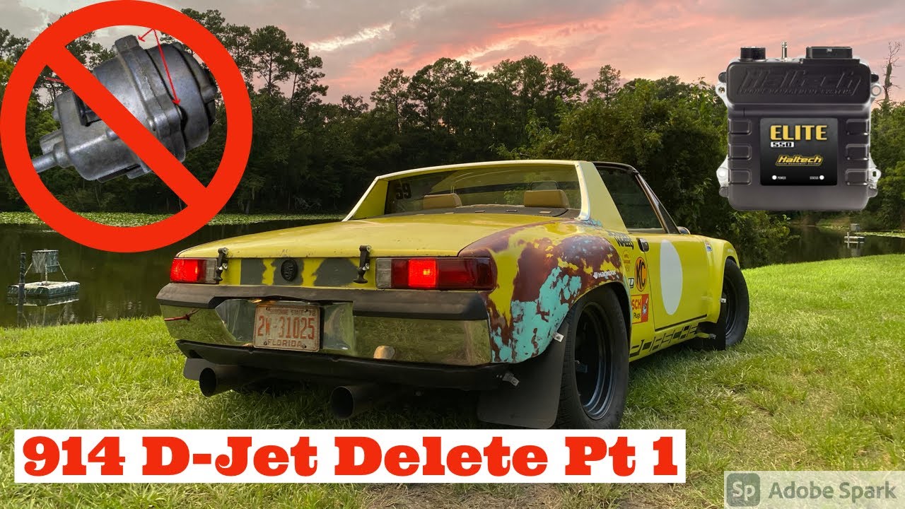 Porsche 914 D-Jet Delete- Haltech EFI Conversion Part 1