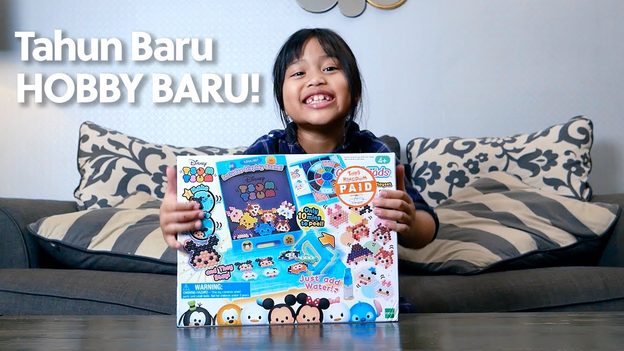 BERKREASI DENGAN AQUABEADS DISNEY TSUMTSUM