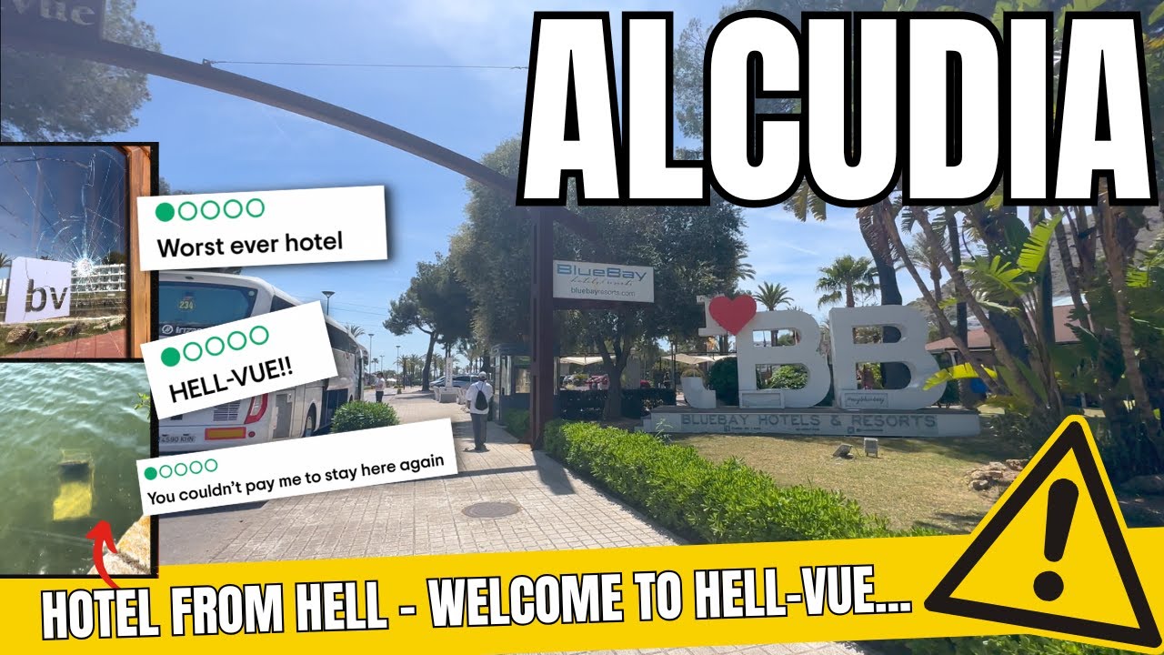 I Explore Mallorca’s WORST Rated Hotel Resort! I Was SHOCKED! BelleVue Club, Alcúdia