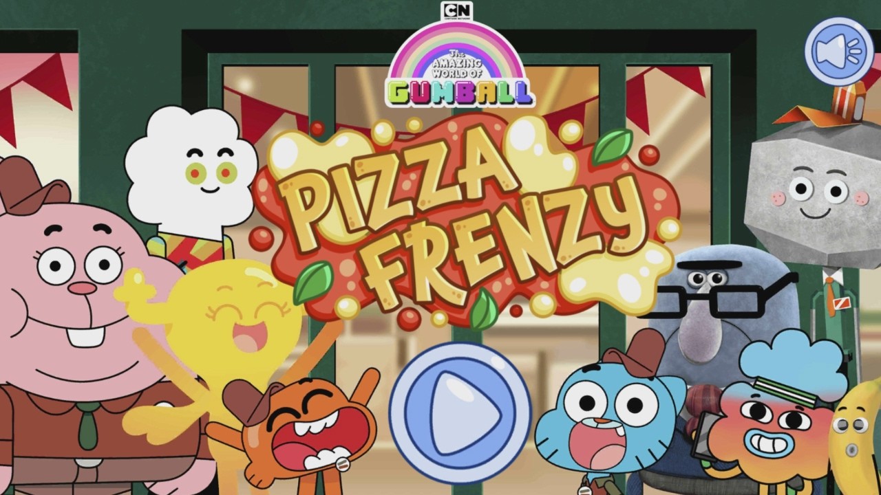 The Amazing World of Gumball: Pizza Frenzy [Cartoon Network Games]