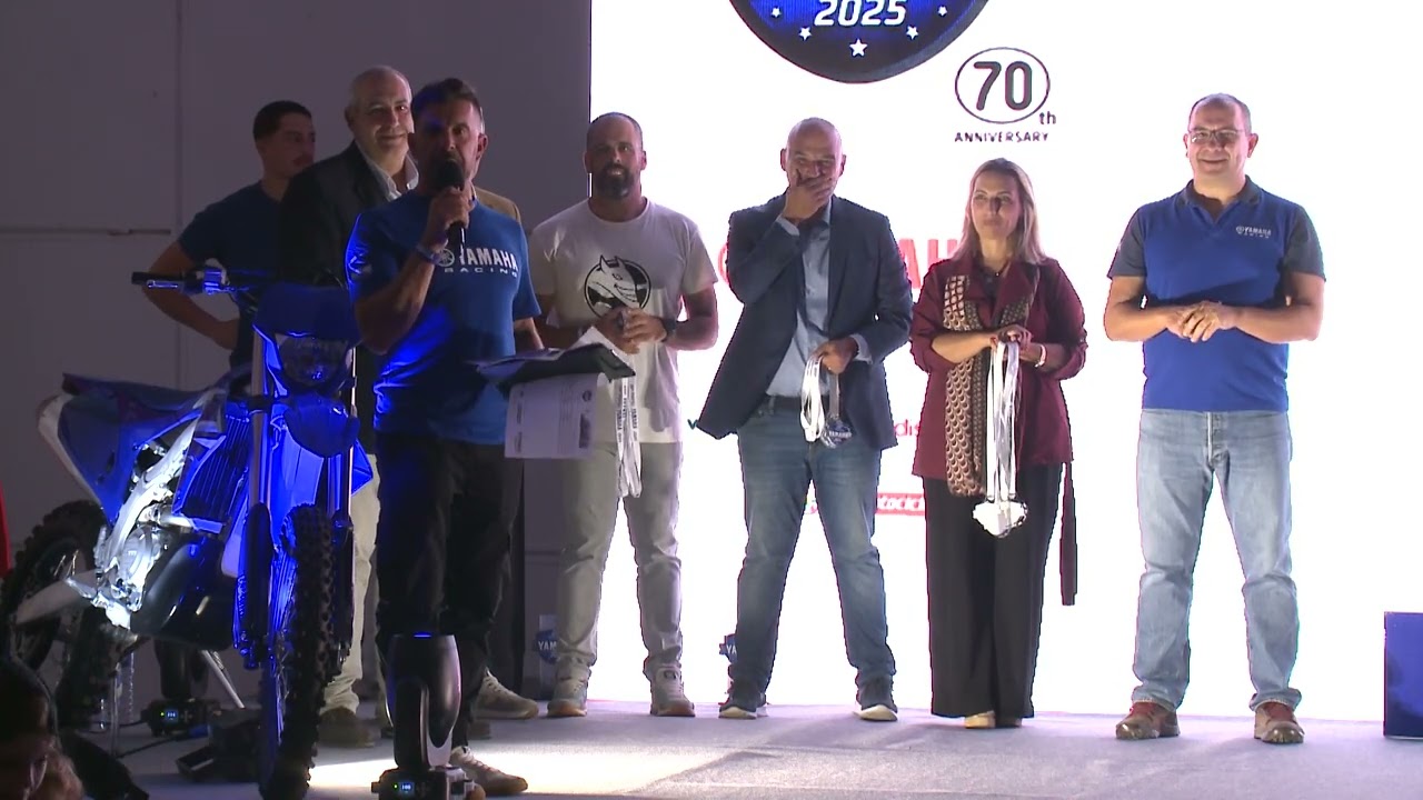 TROFÉU YAMAHA GALA ENTREGA DE PRÉMIOS 2025