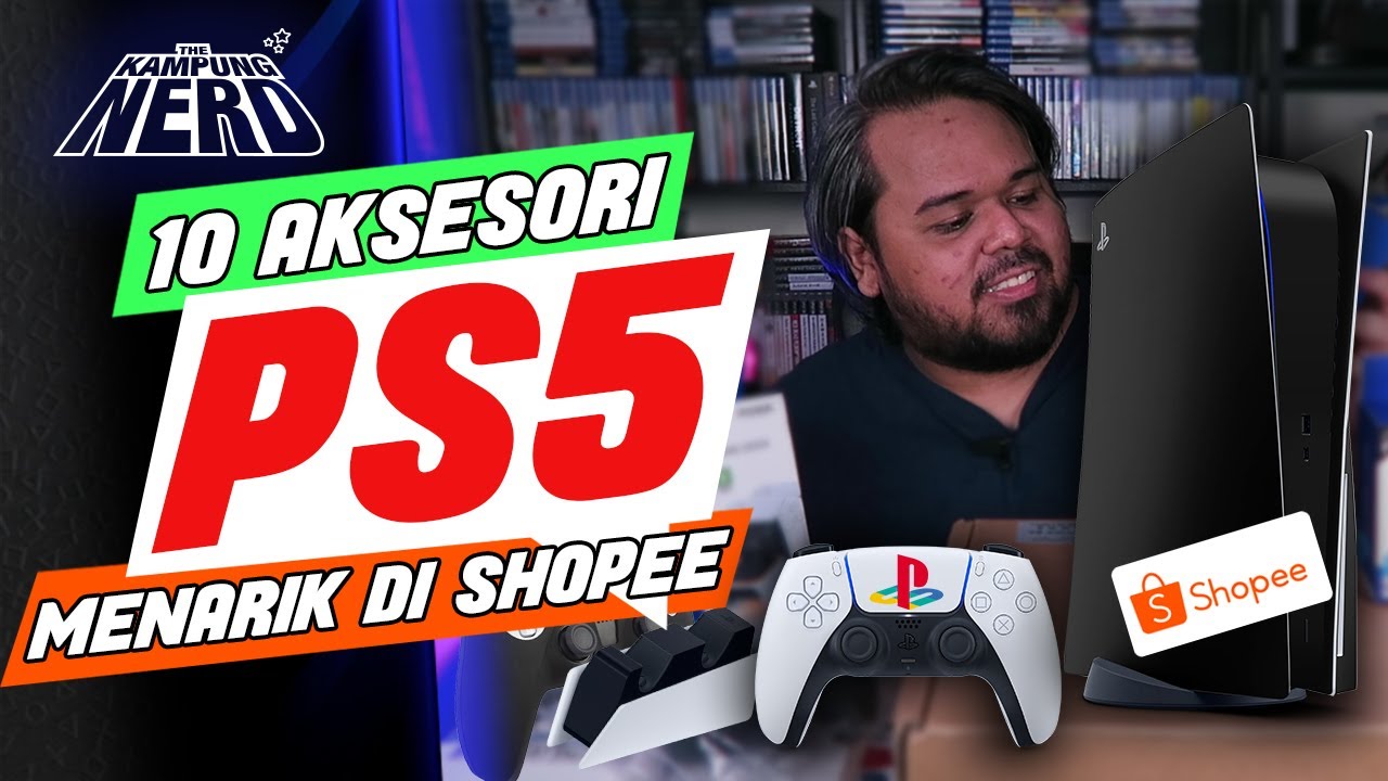 10 Aksesori PS5 Menarik Di Shopee