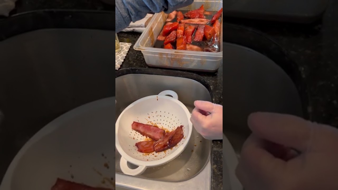 Smoking Tuna Bellies