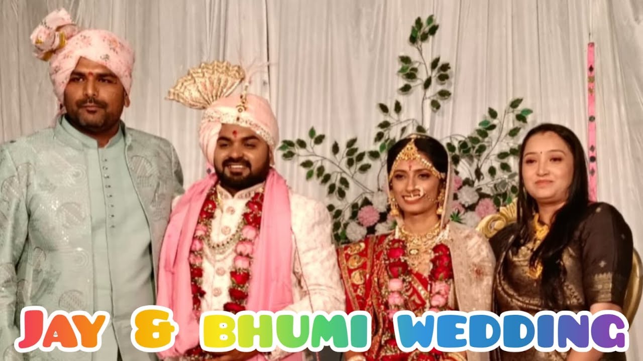 JAY & BHUMI WEDDING || Jay & Bhumi Aaj Shaadi Ke Mandap Me Mile 👌👌👌
