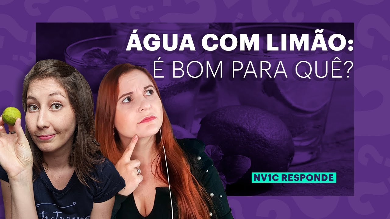 ÁGUA COM LIMÃO: o que diz a CIÊNCIA