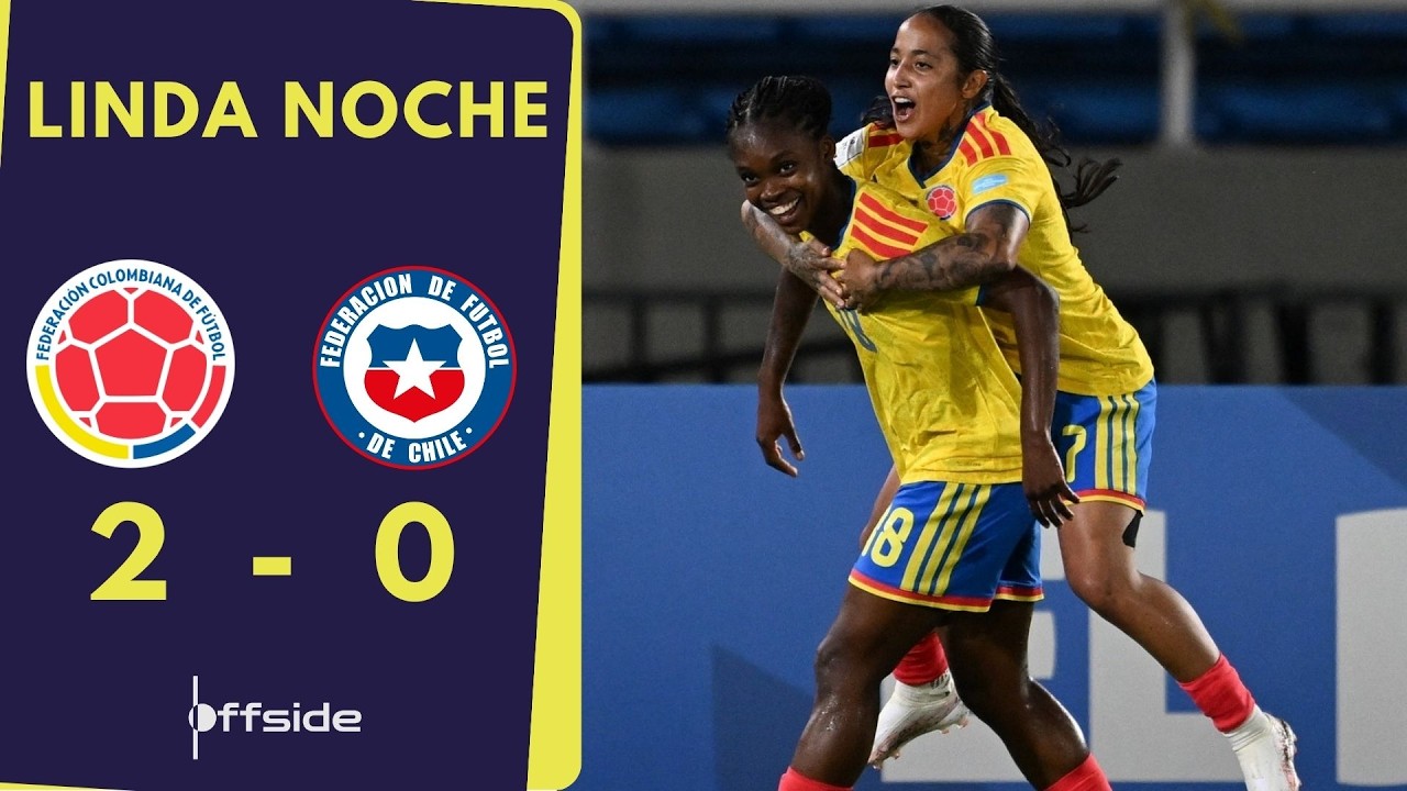 COLOMBIA VS CHILE EN VIVO 🔴 | Fecha 6 Liga de Naciones Femenina 2026 | Offside