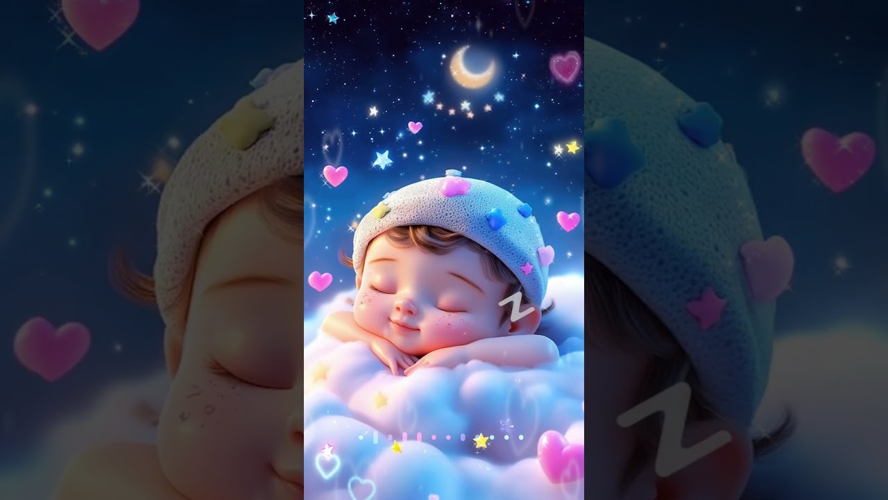 CUTE BABY Sleeping, Bedtime Lullaby #musicaparadormirbebes #baby #lullaby #cancionesdecuna