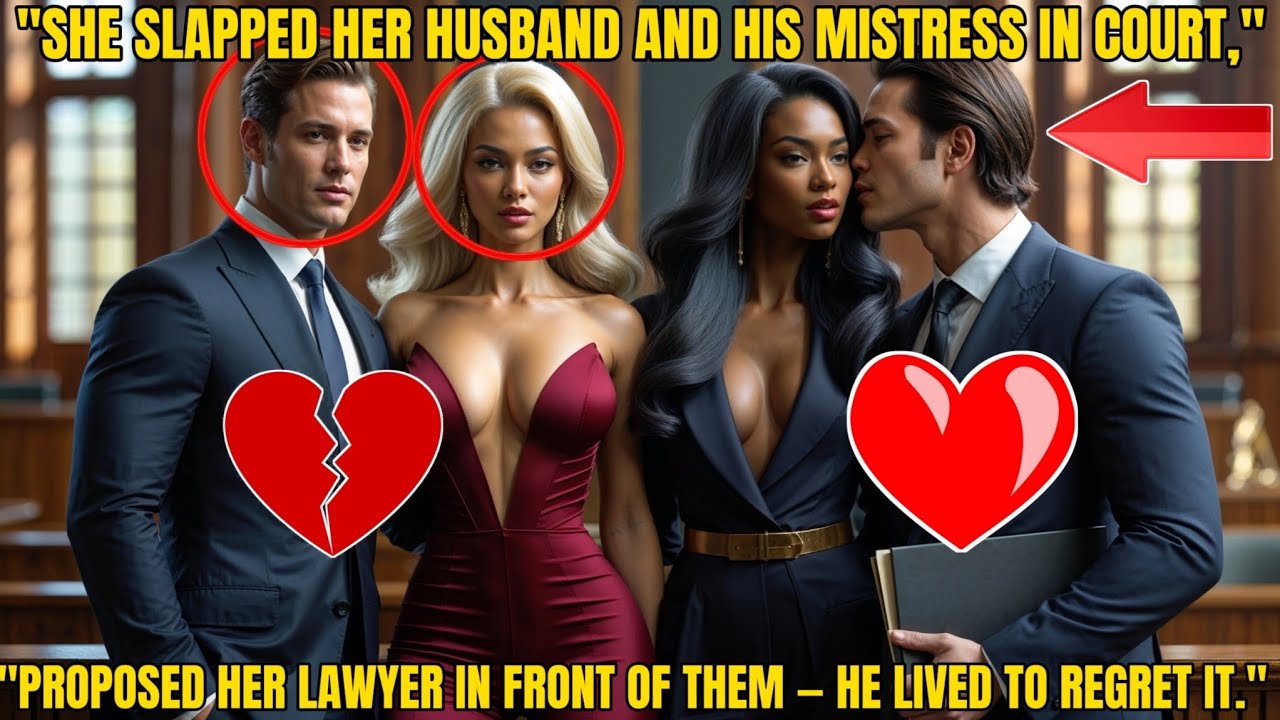 SHE SLAPPED CHEATING HUSBAND IN COURT AND MARRIED HER LAWYER - WHAT HAPPENED NEXT SHOCKED EVERYONE!