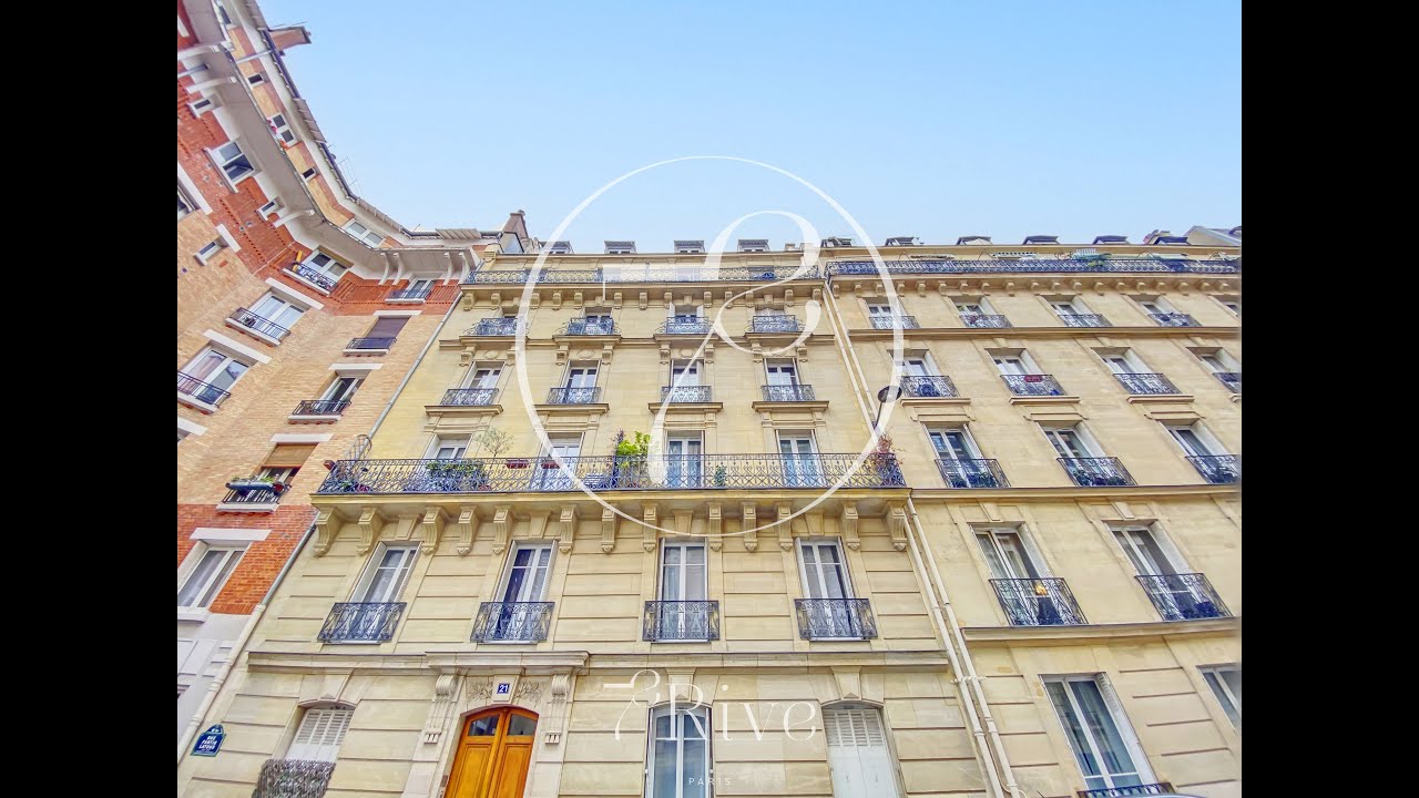 PARIS 16 - AUTEUIL - rue Fantin Latour - 2 pièces sur cour en dernier étage avec ascenseur