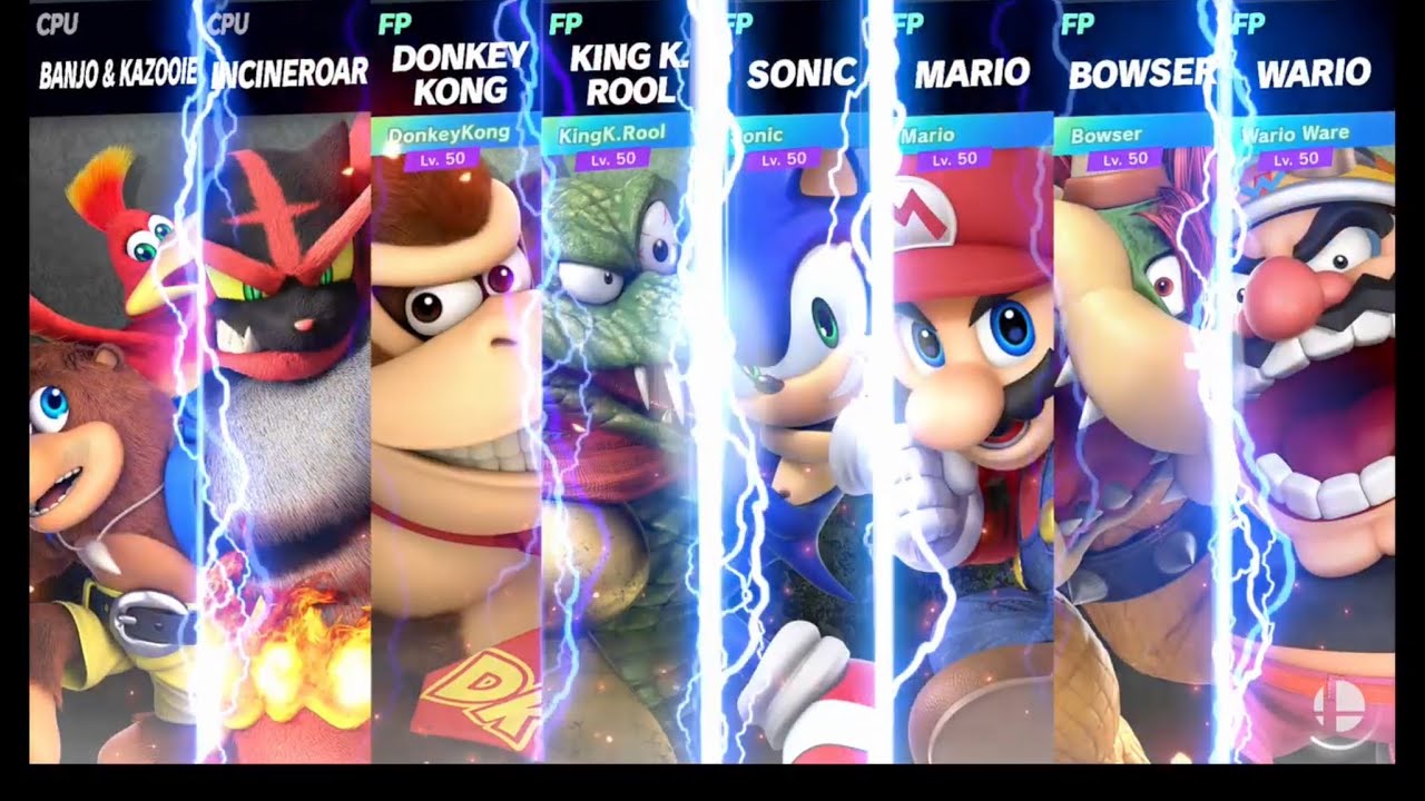 Super Smash Bros Ultimate Amiibo Fights   Banjo Request #72 Final Destination Free for all