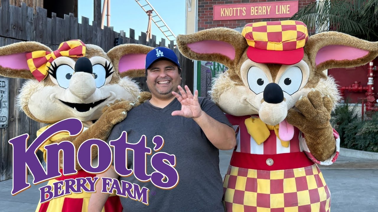 Первая поездка в этом году в парк развлечений Knott’s Berry Farm — новости о ходе строительства и...