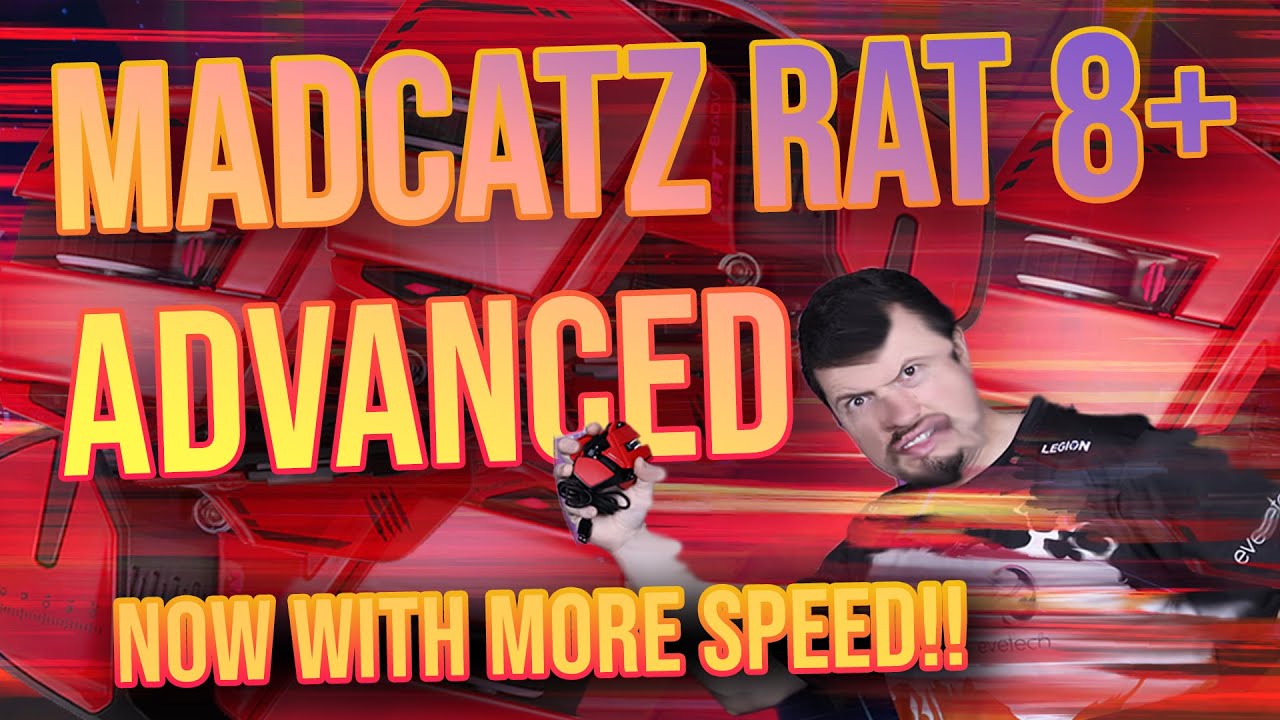 Mad Catz R.A.T 8+ Advanced gaming mouse review by Turbo Tortoise Tech
