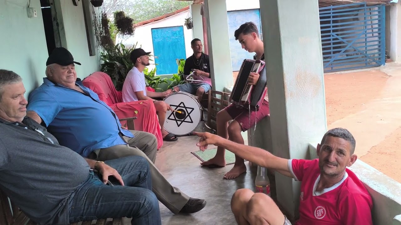 Benedito recebe a visita de zé buchudo de pocinhos 