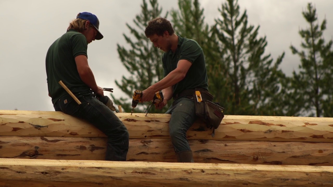 Log Cabin Single Level 3200 Sq. Ft., Custom Design with Basement