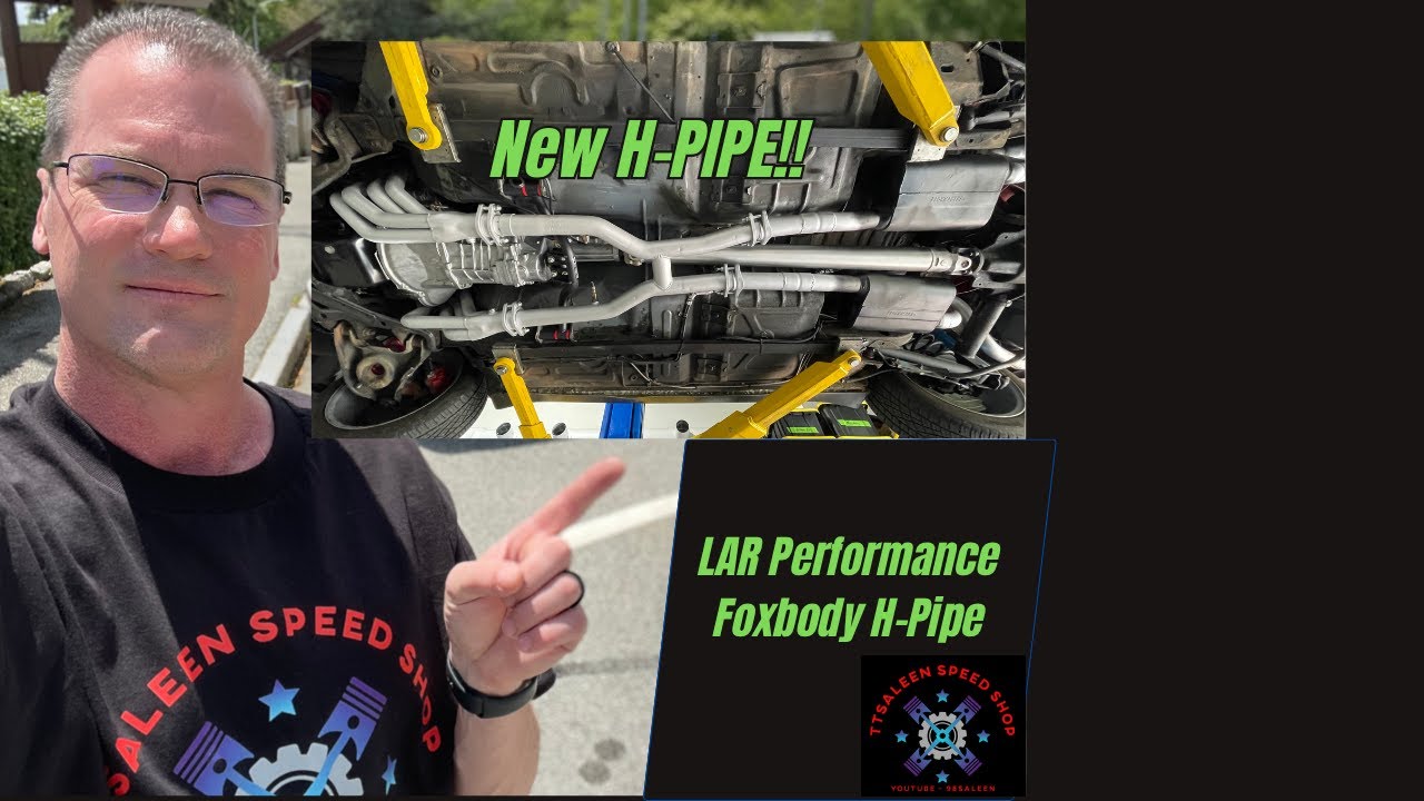 LAR H-Pipe для Foxbody Mustang. Заменил Prochamber, и устранил множество утечек!
