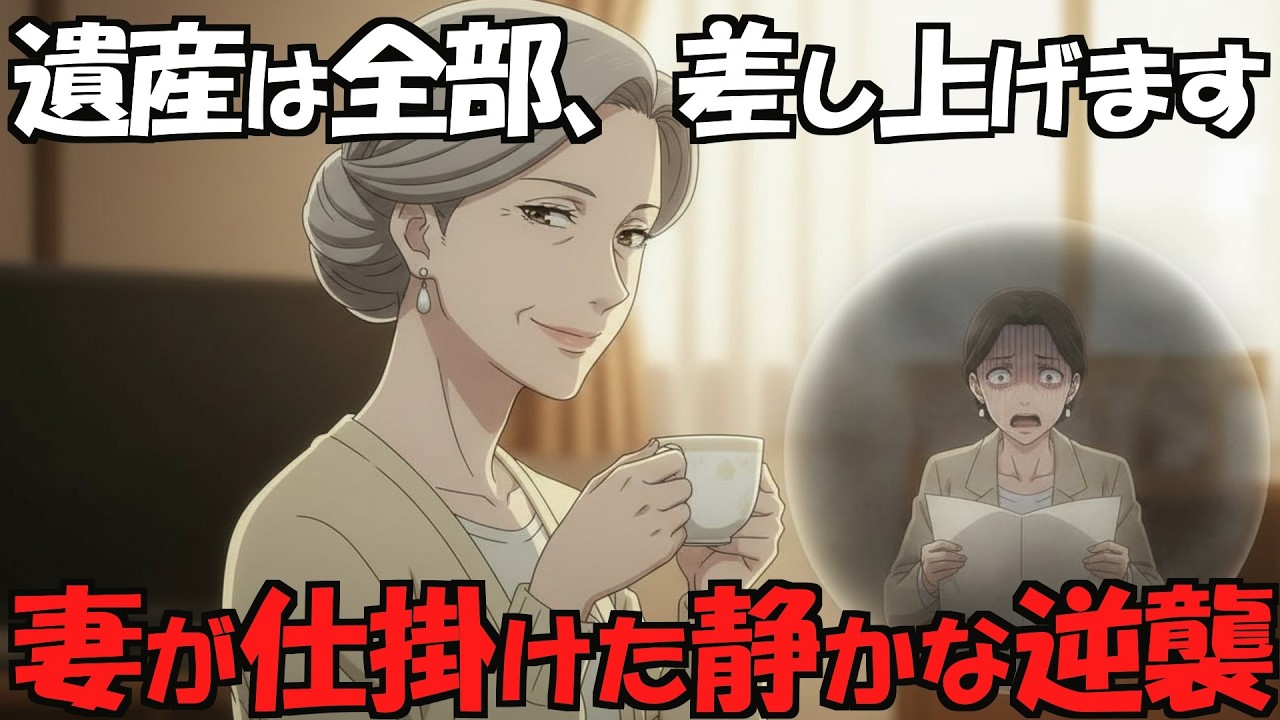 「遺産は全部、差し上げます」〜夫の死の床で知った秘密に、妻が10年越しで下した静かな決断〜
