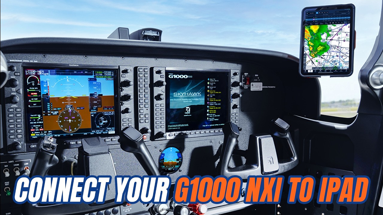 Пошаговая инструкция по подключению G1000 NXI к iPad