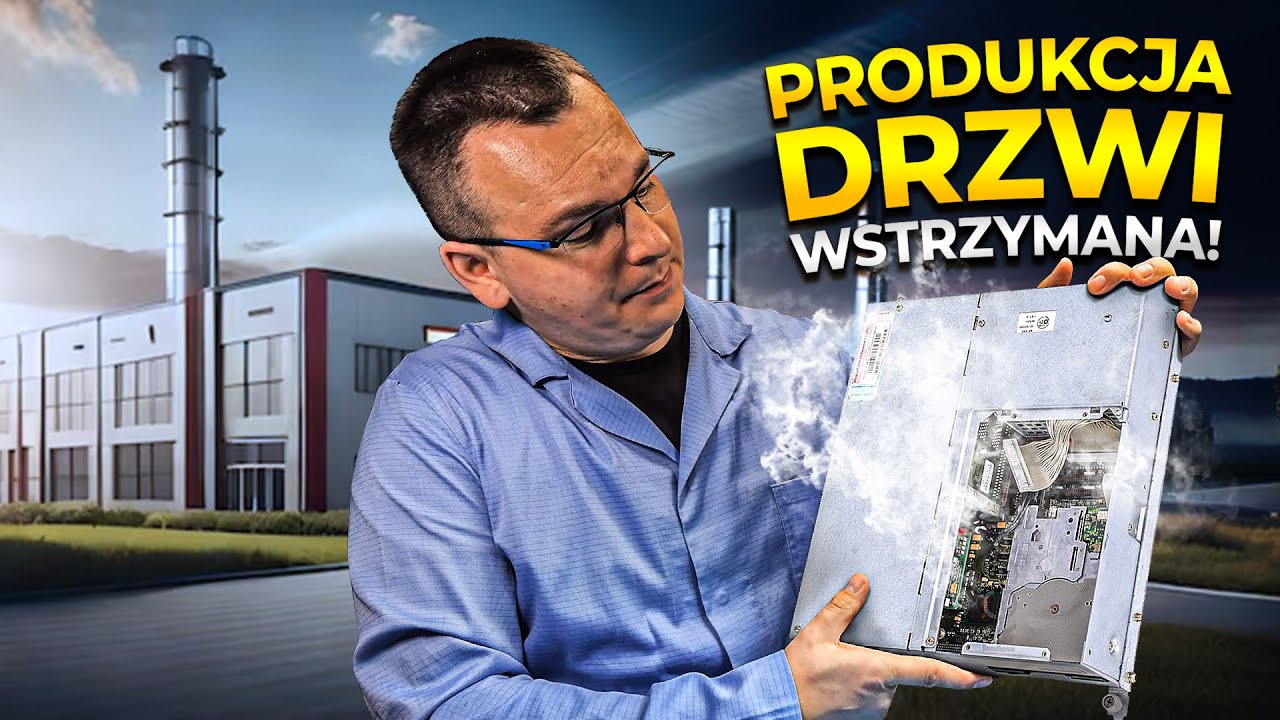 PRODUKCJA DRZWI WSTRZYMANA! Komp operatorski SIADŁ w maszynie Friulmac!