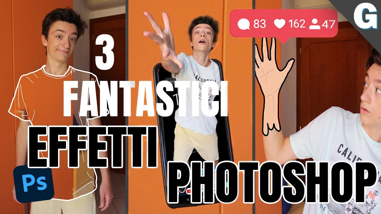 3 EFFETTI su PHOTOSHOP da postare su INSTAGRAM