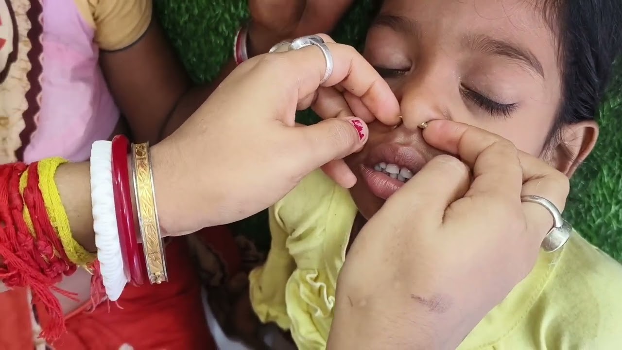 septum piercing || ভয় তো পায় বাচ্চা যারা 😂|| piercing || piercing tutorial ||
