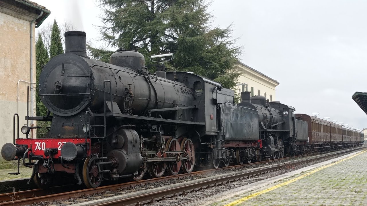 La doppia di FS740 sul Treno della Befana 2024