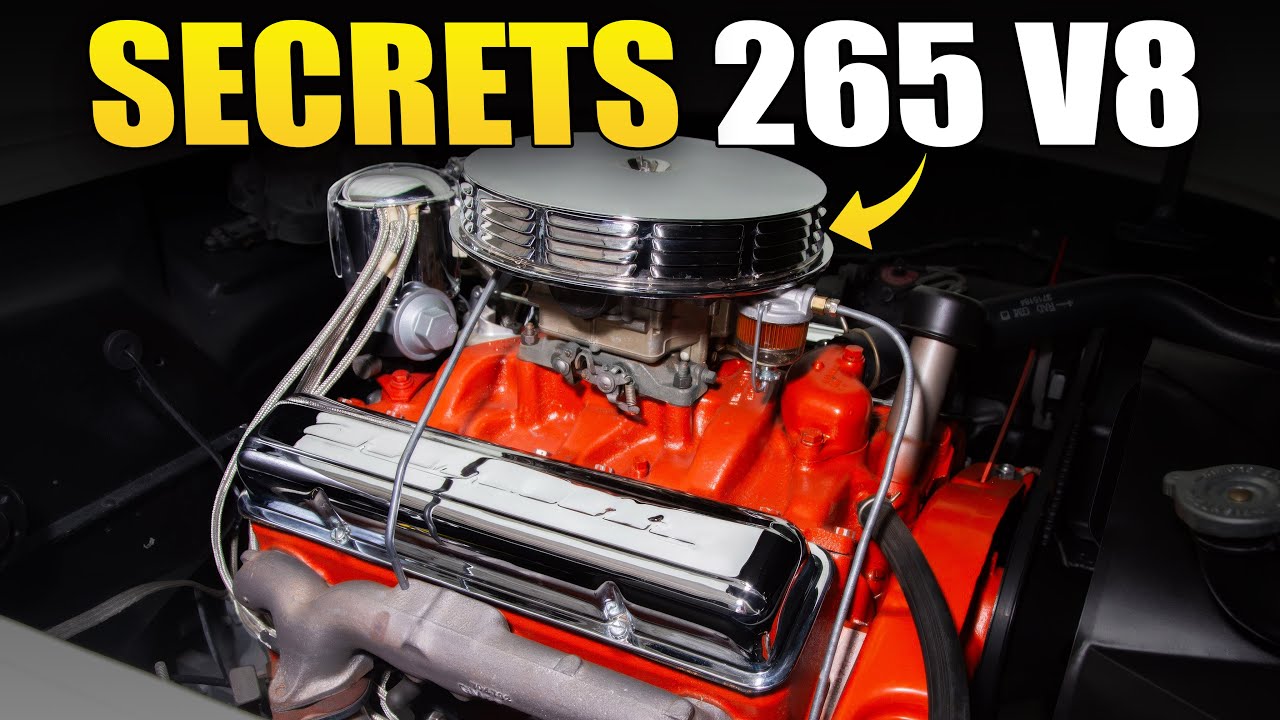 Шокирующая правда о Chevrolet 265 V8 — двигателе, породившем легенду!