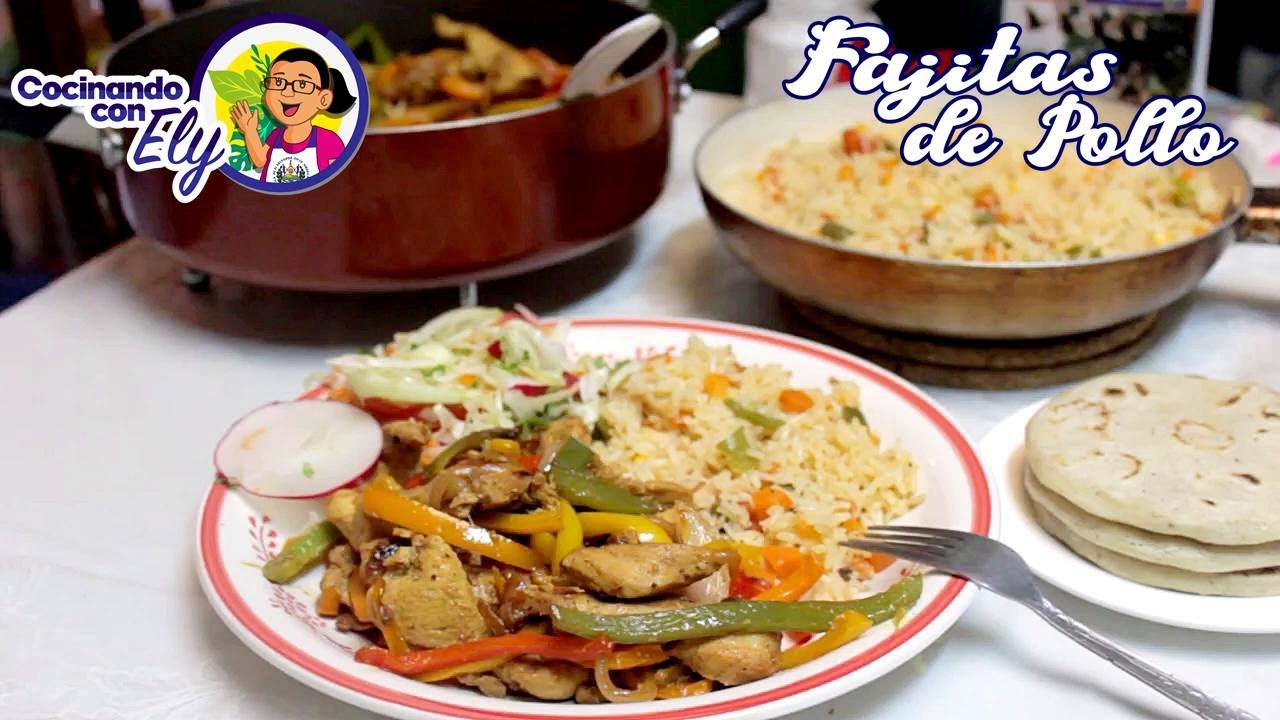 Preparando unas Riquisimas FAJITAS DE POLLO