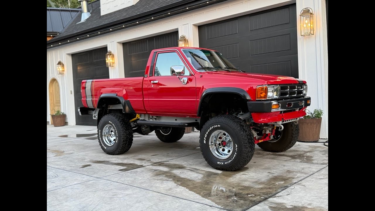 1986 Toyota Pickup Turbo 22RE Frame Off Restoration
