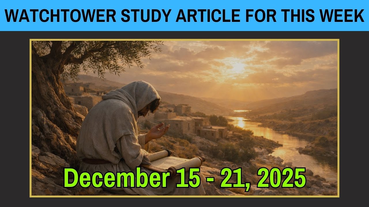 Watchtower Study For This Week | December 15-21, 2025 Weekend Meeting Answers Comments