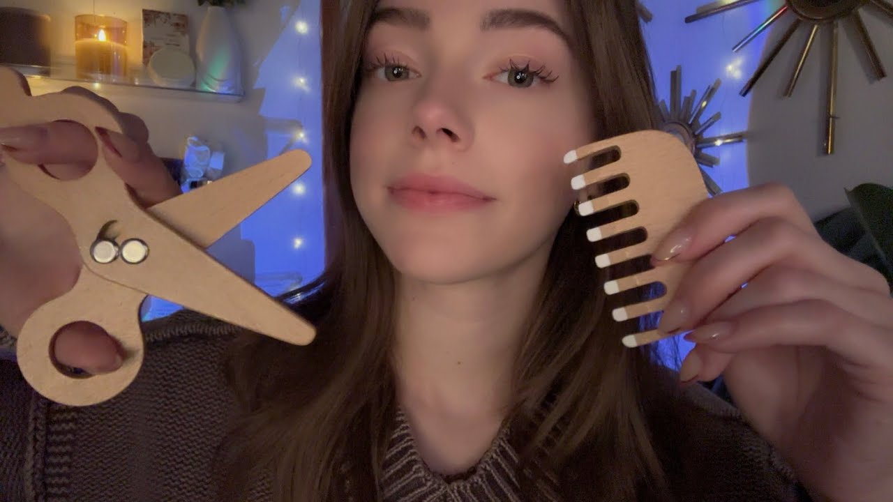 ASMR | Sleep-Inducing Wooden Haircut🪵