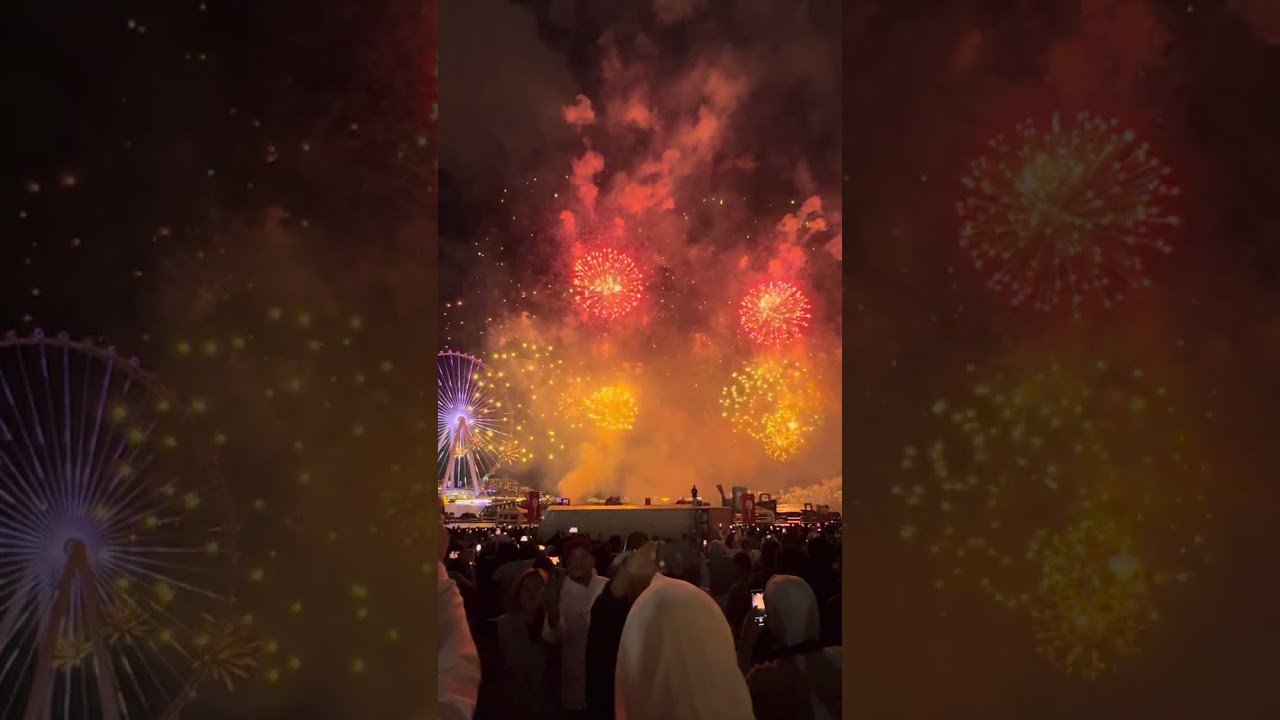 “Dubai New Year Fireworks 2026🎆#shorts