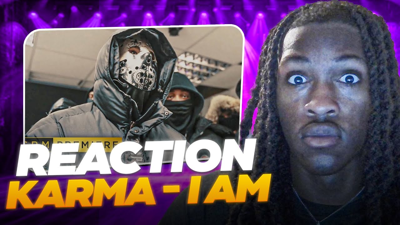 HE IS VIOLENCE!!! Karma - I Am [Music Video] | GRM Daily REACTION